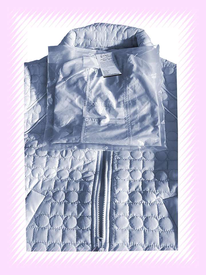 Sky Blue Mid-Length Puffer Jacket - Image 9