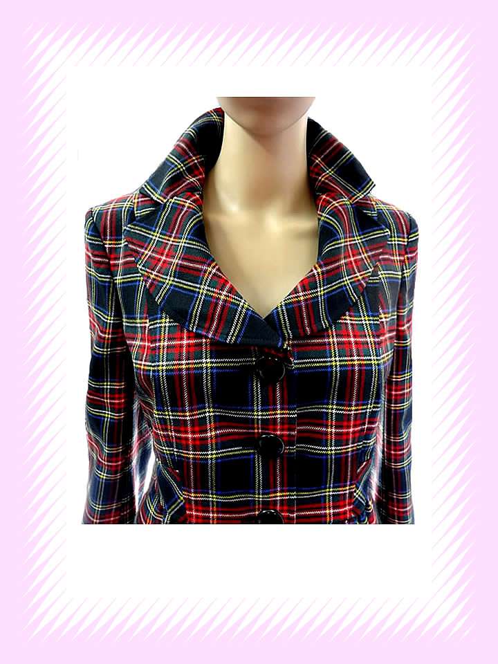 RED TARTAN TAILORED SUITS - Image 2