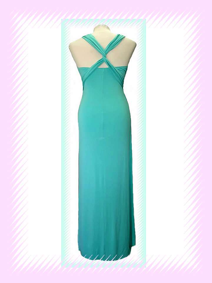 TURQUOISE MAXI SUMMER DRESSES - Image 3