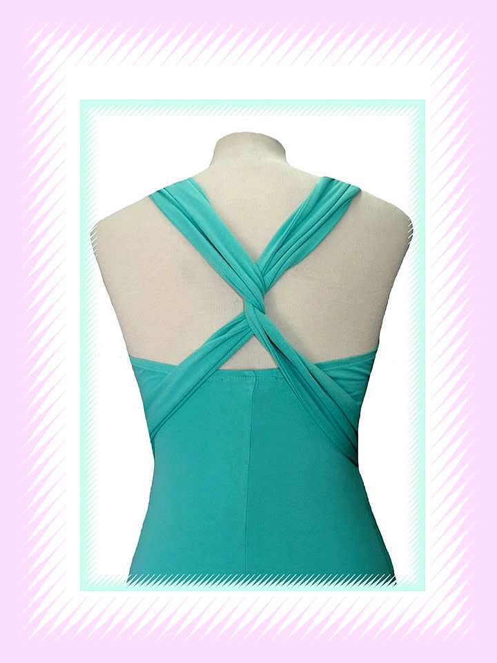 TURQUOISE MAXI SUMMER DRESSES - Image 4