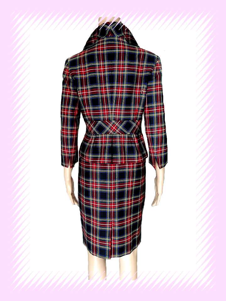 RED TARTAN TAILORED SUITS - Image 5