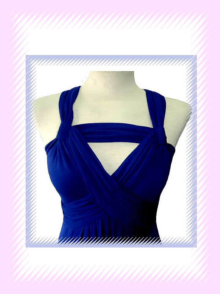 ROYAL NAVY MAXI SUMMER DRESSES - Image 5