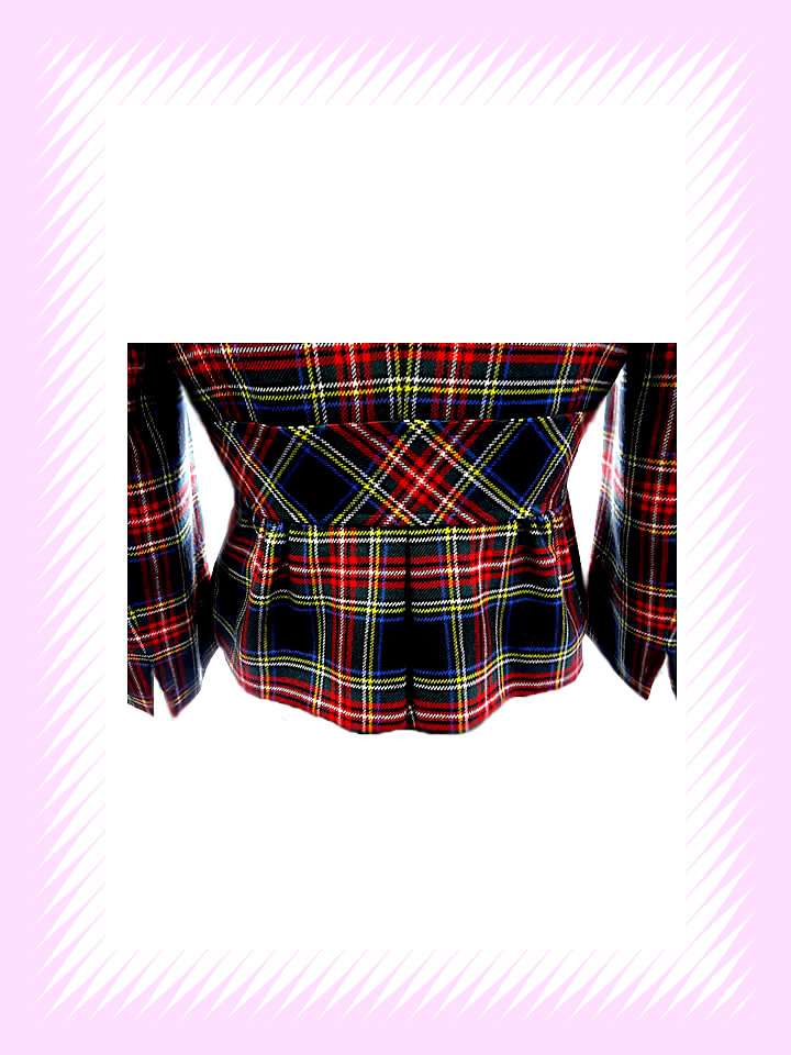 RED TARTAN TAILORED SUITS - Image 7